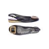 Stuart Weitzman Damen Sandale, Gr. 37.5, schwarz, kein Etikett