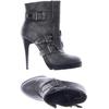 even odd Damen Stiefelette, Gr. 39, grau, Kunstleder