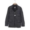 camel active Herren Jacke, Gr. 27, grau, Baumwolle