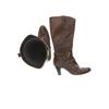 Marco Tozzi Damen Stiefel, Gr. 37, braun, Leder