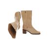 Wrangler Damen Stiefel, Gr. 40, beige, Leder