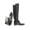 Bronx Damen Stiefel, Gr. 38, schwarz, Leder