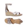 UGG Damen Sandale, Gr. 39, gold, Leder
