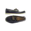 Sebago Herren Halbschuh, Gr. 42, blau, Leder