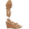Scholl Damen Sandale, Gr. 41, braun, Leder