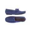 Hackett London Damen Halbschuh, Gr. 38, blau, Leder
