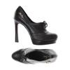 Miss Sixty Damen Pumps, Gr. 37, schwarz, Leder