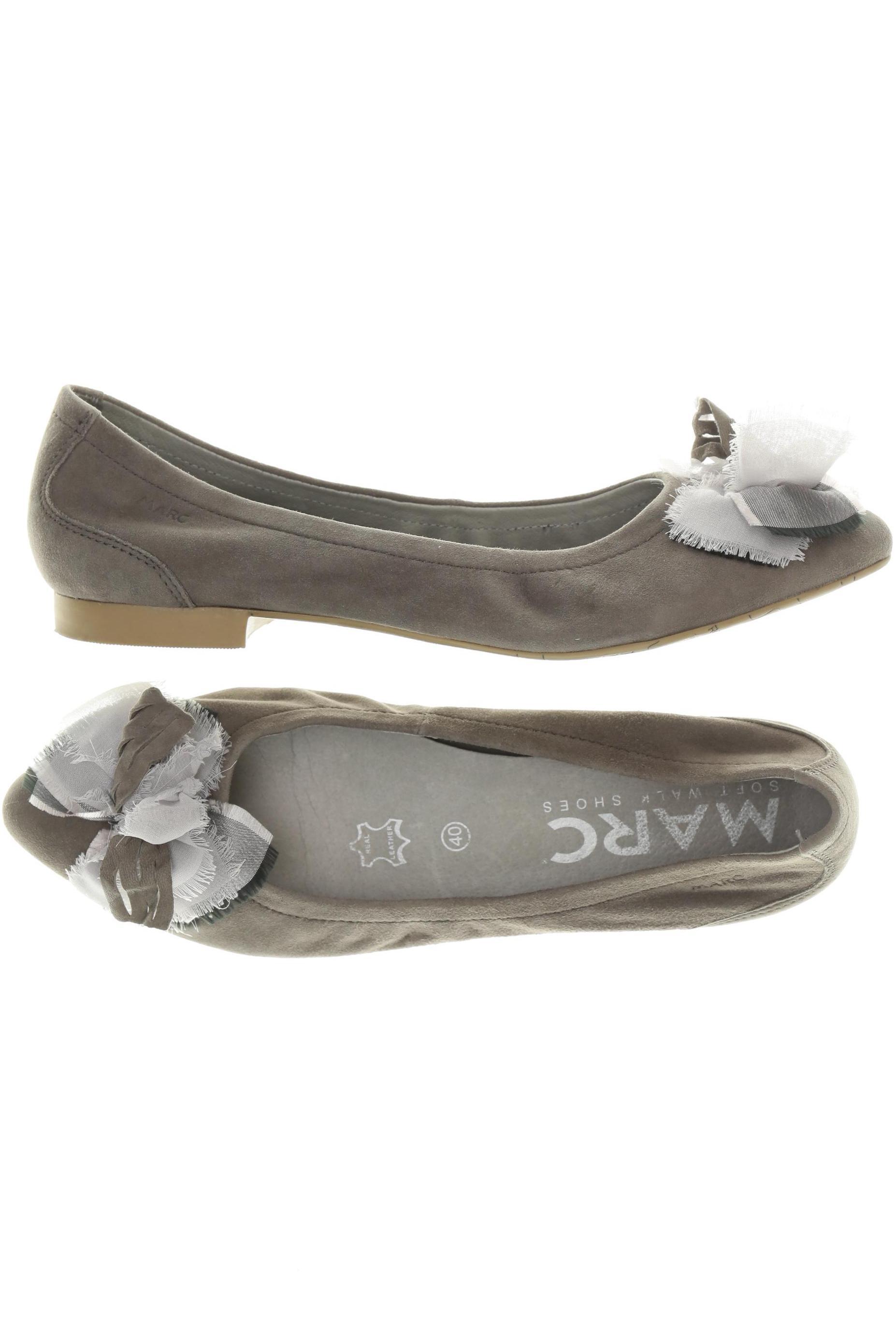 Marc Shoes Damen Ballerinas, Gr. 40, braun, Leder Image