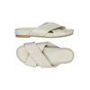 Clarks Damen Sandale, Gr. 36, cremeweiß, kein Etikett