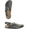 Birkenstock Herren Sandale, Gr. 47, schwarz, Leder