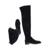 Stuart Weitzman Damen Stiefel, Gr. 5.5, schwarz, Leder