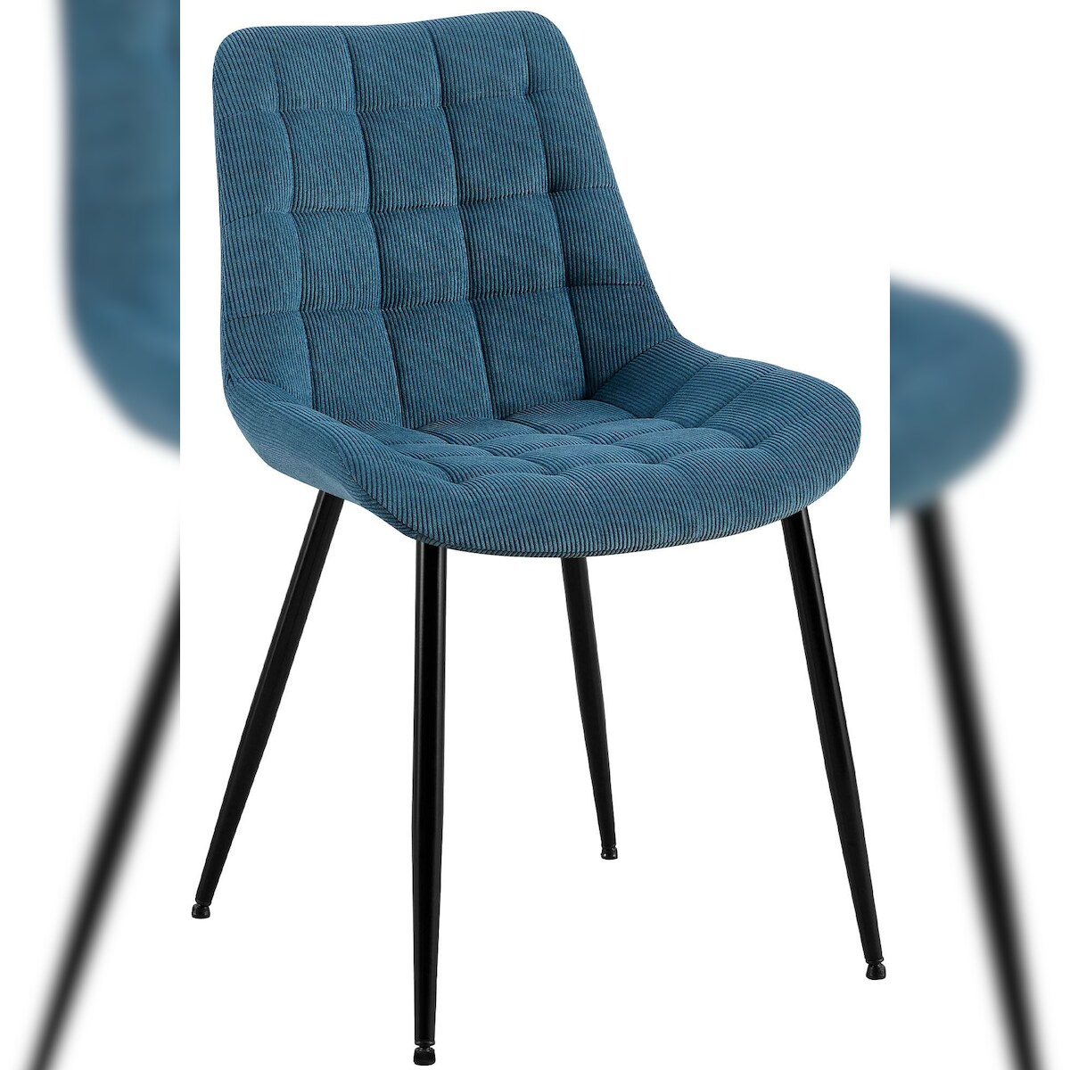 CLP Esszimmerstuhl Sardna Cord blau Image