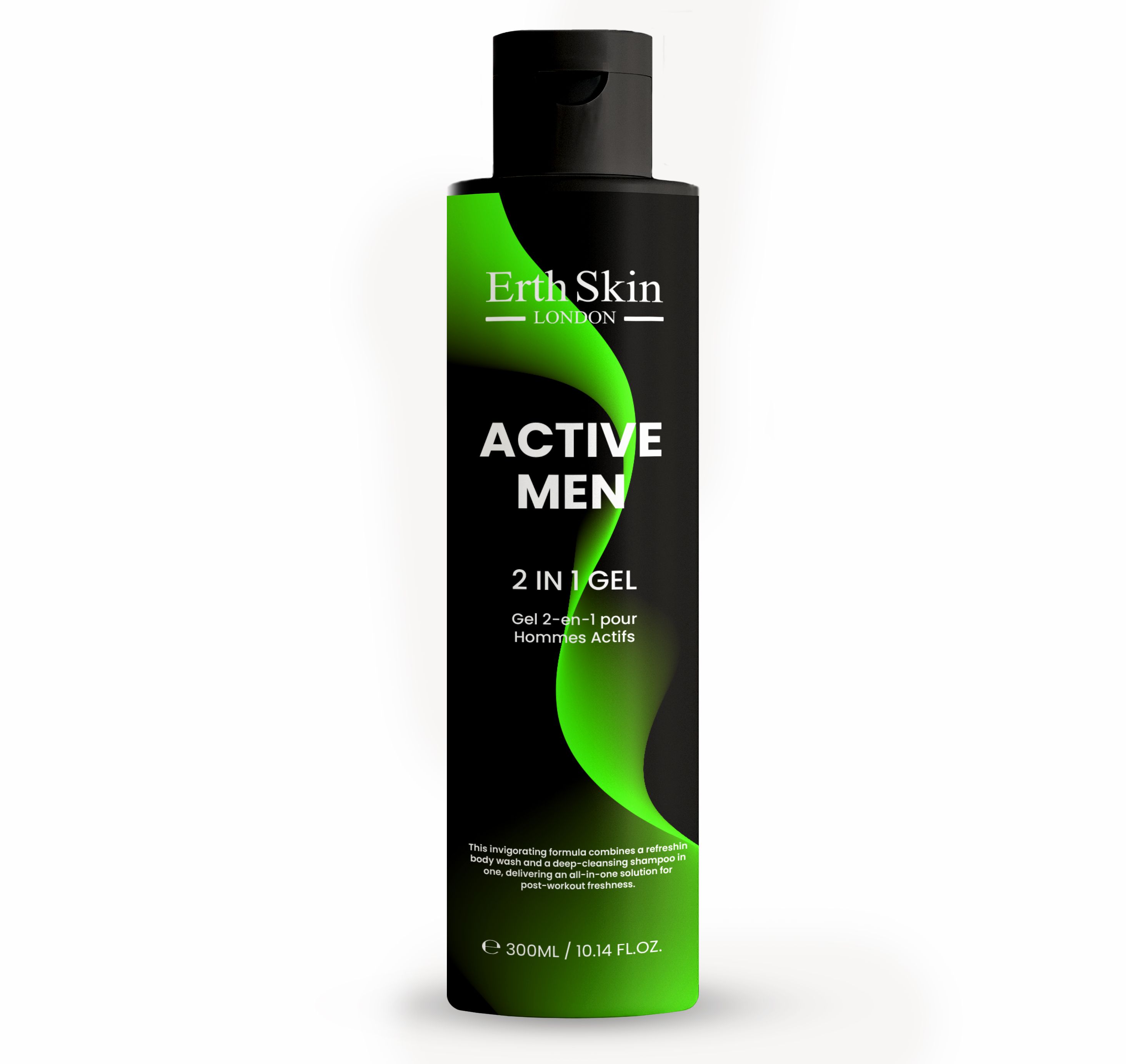 ErthSkin London GEL 2 IN 1 PER UOMINI ATTIVI 300 ml