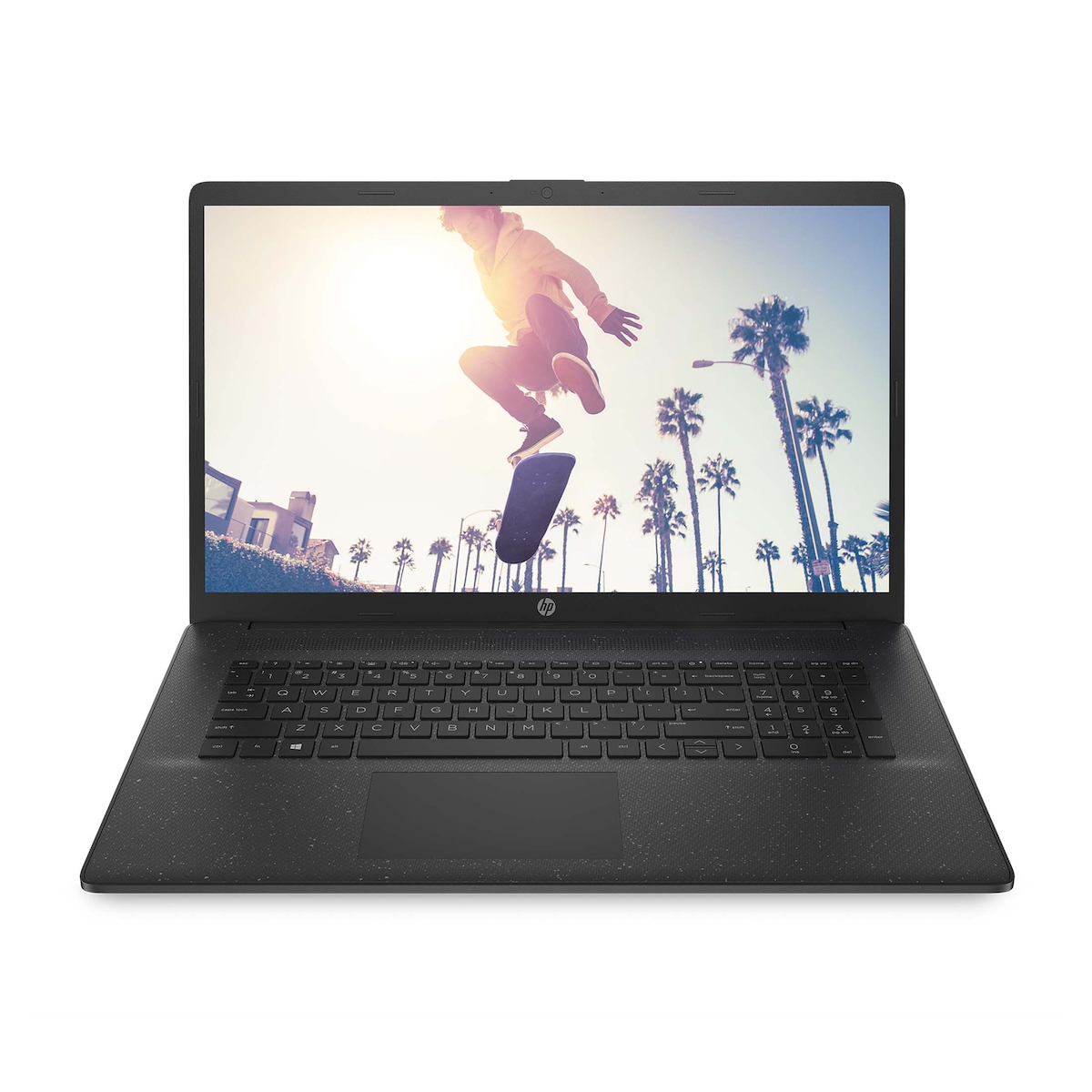 HP 17 (Jet Black, 17,3" Full-HD, Intel® N-Series N200, 16 GB RAM, 8 TB SSD) mit Windows 11 Pro & Office 2024 Pro Image