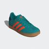 Sneaker ADIDAS ORIGINALS "GAZELLE", Gr. 38, pure teal, impact orange, collegiate lila, Leder, Synthetik, sportlich, Schuhe