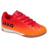 Indoorschuh JAKO "J-SI SWEEPER", Gr. 35, neon orange, fiery rot, Synthetik, sportlich, Schuhe