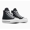 Sneaker CONVERSE "CHUCK TAYLOR ALL STAR LIFT PLATFORM CANVAS", Gr. 38, schwarz-weiß (schwarz, weiß, weiß), Textil, sportlich, Schuhe