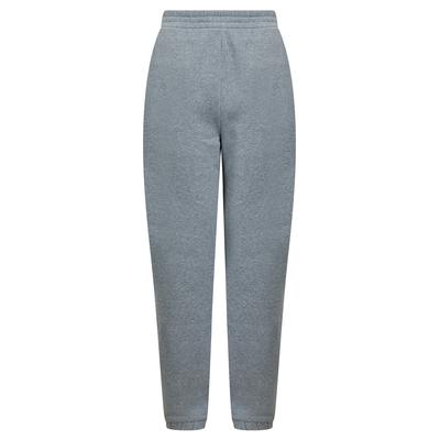 Sweatpants Helders Women's High Waisted Brushback Fleece Cuffed Joggers in Light Grey Marl / 12 - Tokyo Laundry