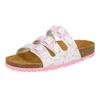 Pantolette LICO "Pantolette Bioline Flaminco", Gr. 39, weiß, Synthetik, Schuhe