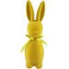 Dekofigur AM DESIGN "Osterhase mit samtiger Flockstruktur", gelb, B:6cm H:23cm, Dekofiguren, Osterdeko, in verschiedene Größen und Farben