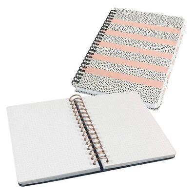 Sigel Notizbuch »mit Spirale Jolie®« Punktraster A5 120 Seiten rose/schwarz/weiß Image
