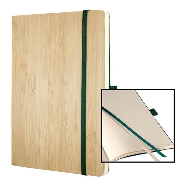 Sigel Notizbuch »Bambus Softcover« Punktraster A5 194 Seiten braun