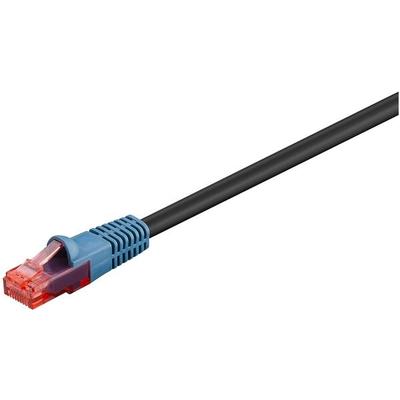 goobay Outdoor Netzwerkkabel RJ-45 Cat.6a 50.0 m schwarz schwarz