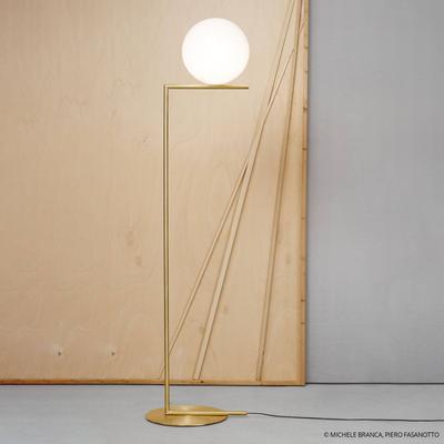 FLOS IC F2 Stehleuchte Messing gebürstet Image