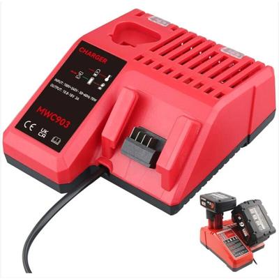 12V-18V Ersatzladegerät für Milwaukee M18 M12 M12-18C MIL-M18-CH01 48-59-1812 N14 Milwaukee 12V Image