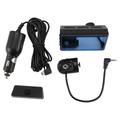 Telecamera per auto con doppia lente, dvr, telecamera anteriore e interna, videoregistratore,
