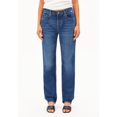 AAVELINE - Frauen Regular Fit Jeans - blau (Größe: 31/32) Image