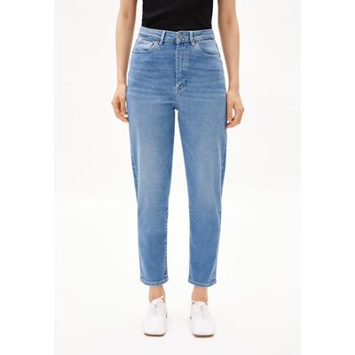 MAIRAA - Frauen Mom Fit Jeans - blau (Größe: 27/30) Image
