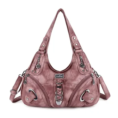 Angel kiss Women Handbags Fashion Shoulder Bag Large Tote Top-handle Shopping Pack Multifunctional Satchel Lady Hobos Purse