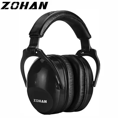 ZOHAN Kinder-Ohrenschützer mit Geräuschreduzierung, Sicherheits-Gehörschutz-Kopfhörer für Autismus, Kinder, faltbare Ohrmuscheln, passiver Defender, 25 dB Image