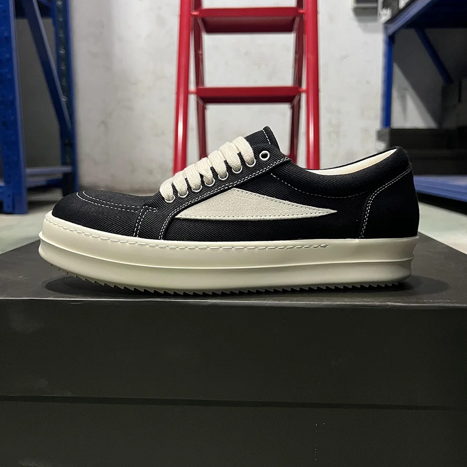 Casual Schuhe Männer Low Top Qualität Denim Lace Up Dicke Sohle Luxus Designer Hip-hop Dunk Sport Trainer Frauen Sommer flache Turnschuhe