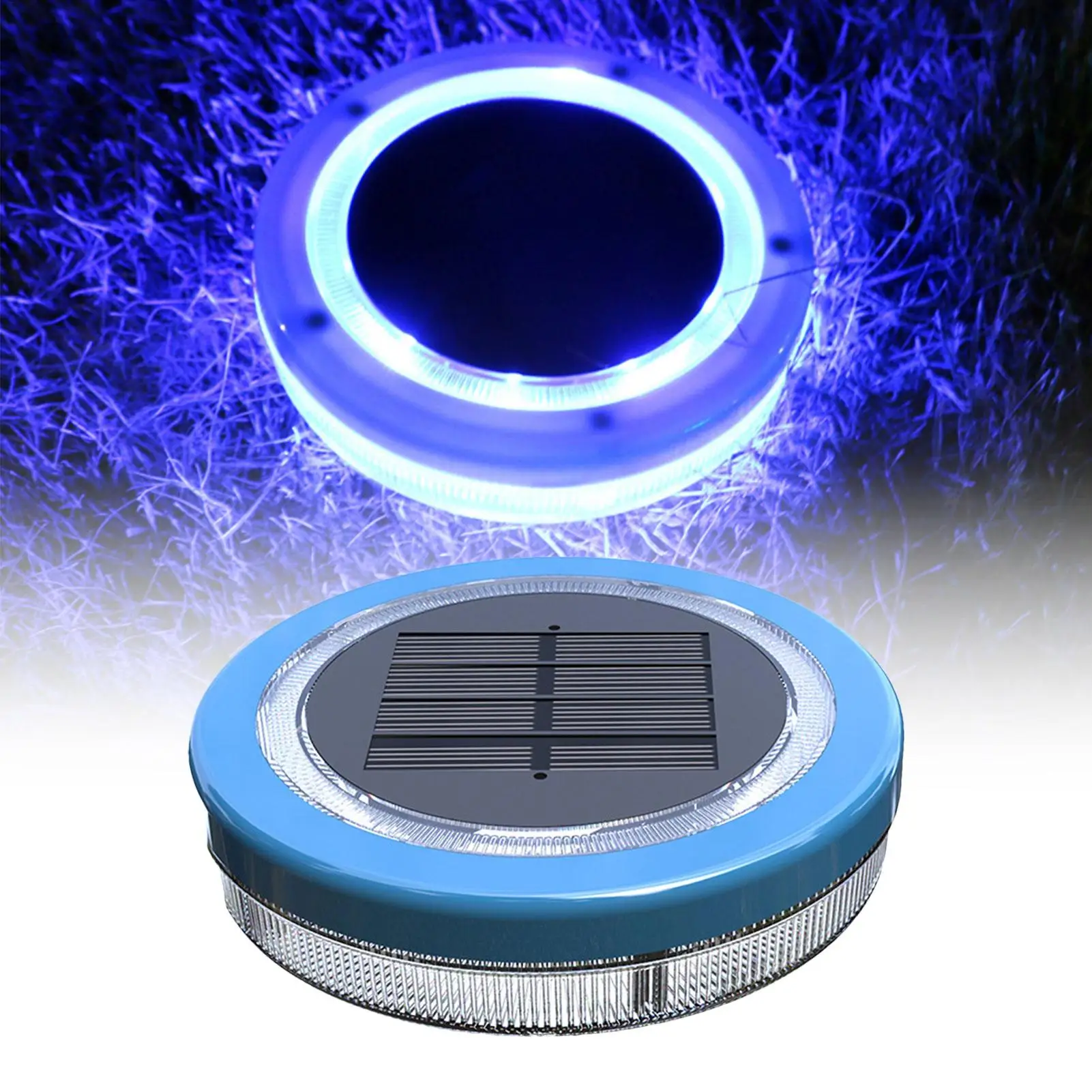 Lumières de piscine flottantes à énergie solaire Ip68 LED étanche lumière décorative de piscine lumière de lueur extérieure qui flotte pour la piscine