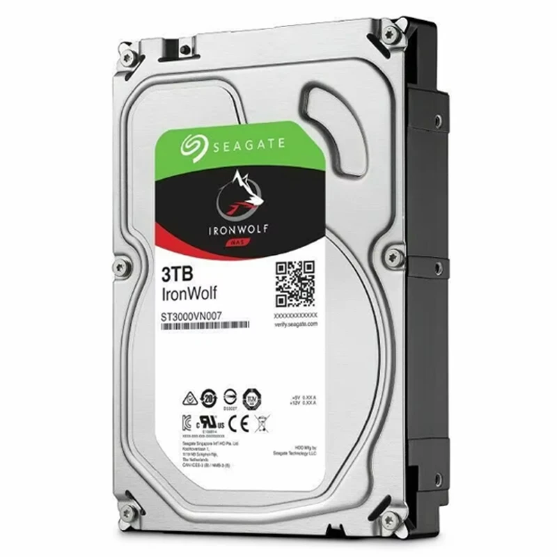 Für Seagate IronWolf ST3000VN007 5900 U/min 3,5 Zoll 64 MB Cache 3 TB interne Festplatte 100 % getestet, schneller Versand Image
