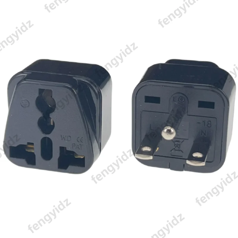 Elektrischer T-Typ-Netzstecker NEMA 6-15P 250 V 15 A Universal America Ground 3-poliger AC-Stecker US Canada Japan Reiseadapter Image