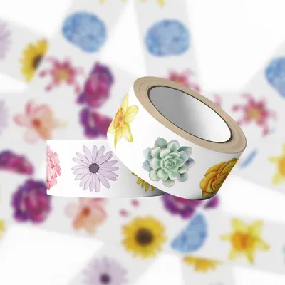 500PCS Schöne Cartoon Blume Sukkulenten Serie Aufkleber Dekorative kinder Spielzeug Ästhetische Aufkleber Wasser Tasse Mobile Gitarre Image