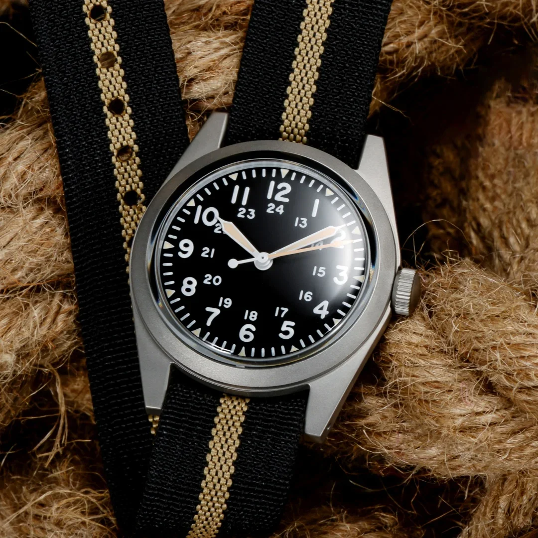 RDUNAE 2025 Neue Herren-Quarzuhr MIYOTA Super 2035 RA04 35 mm Militärisch Wasserdicht Leuchtend Edelstahl Reloj Hombre Image