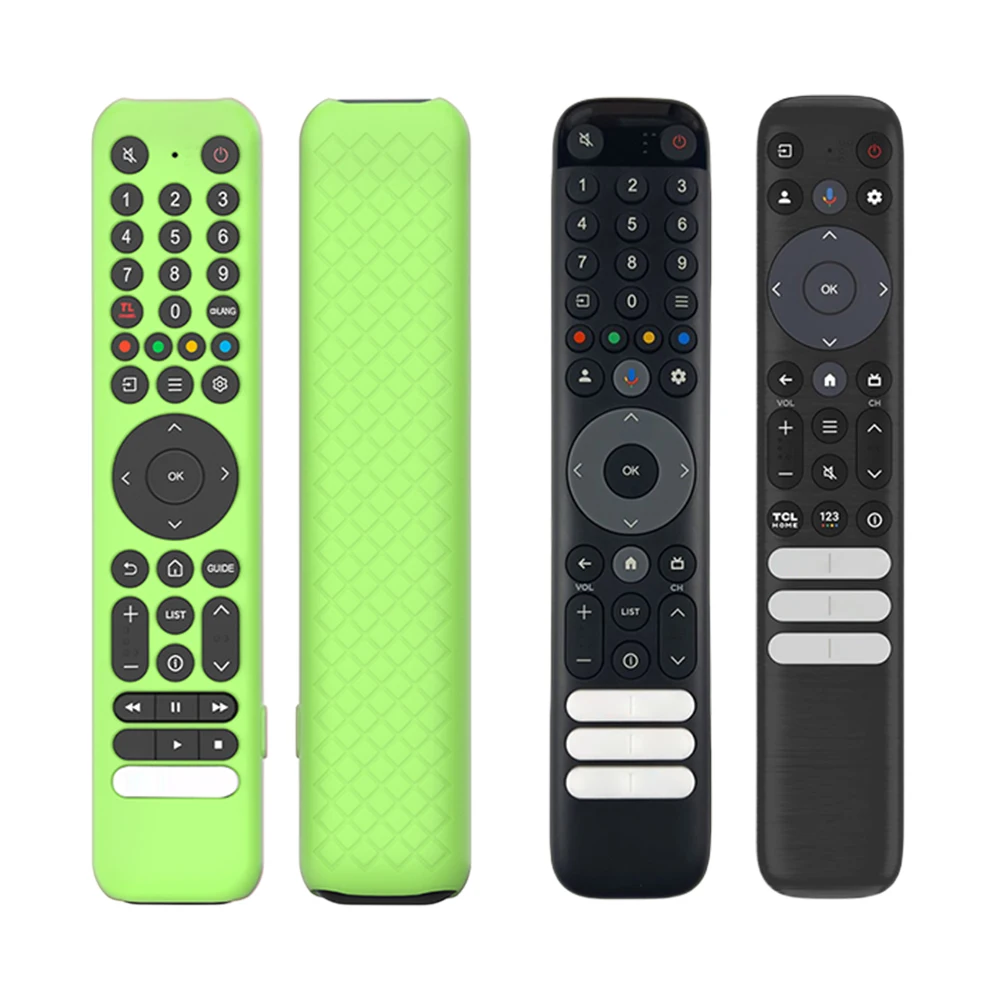 Silikon-Fernbedienungshülle für TCL RC716/RC833 GUB1 TV-Fernbedienungshülle, rutschfeste Fernbedienungsschutzhülle, stoßfeste Silikonhülle Image