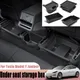 Scatola di immagazzinaggio sotto il sedile anteriore posteriore TPE Scatola di immagazzinaggio centrale posteriore Accessorio di archiviazione per interni auto per Tesla Model Y Juniper 2025