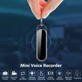 Mini registratore digitale portatile Fotocamera Ampio angolo di visione 1080P Piccola collana Audio Video Voce DV Dittafono 4GB-256GB Micro Cam