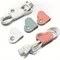 5 conteggi/set auricolari cuffie organizer per cavi in pelle PU, organizer per cassetti da scrivania per casa e ufficio