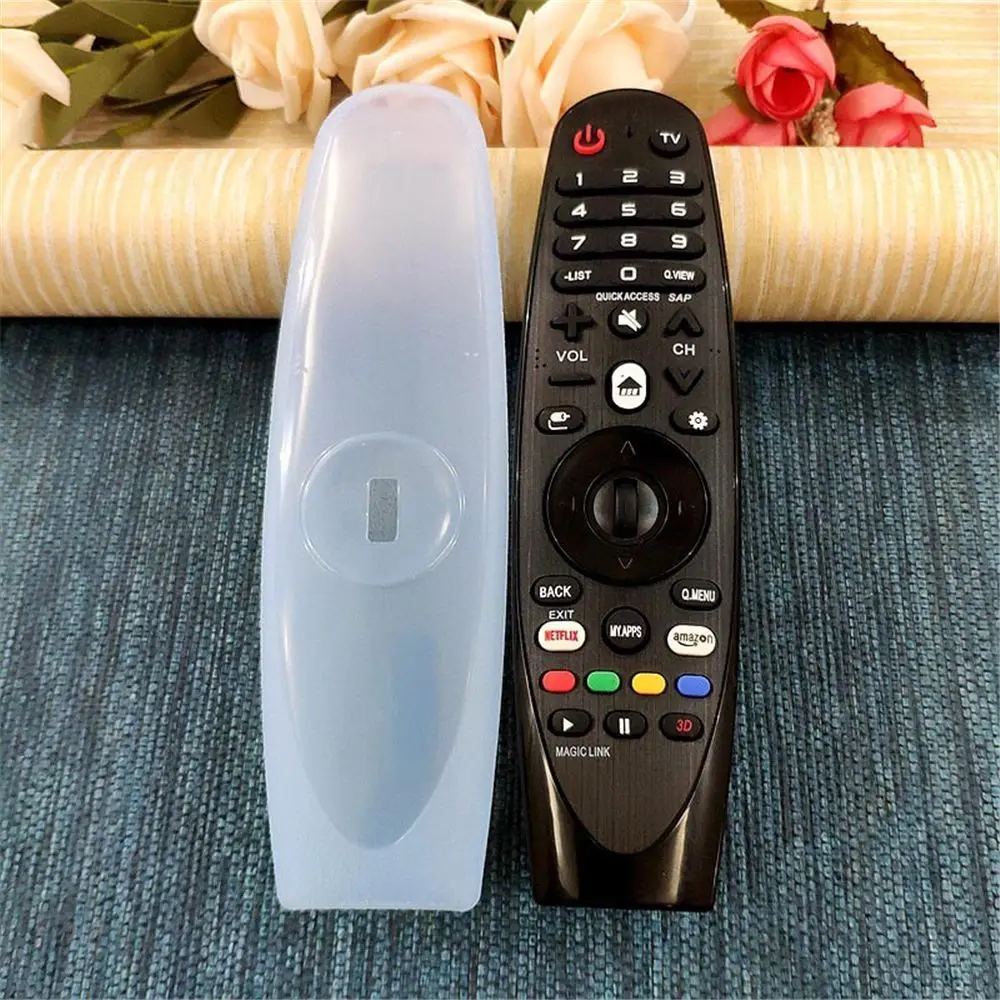 Custodia in Silicone trasparente per LG Dynamic TV custodia protettiva per telecomando AN-MR600/650 custodia antiurto Anti-caduta addensata