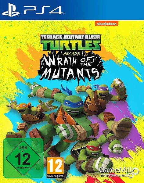TEENAGE MUTANT NINJA TURTLES - Wrath of the Mutants (PS4) - GameMill