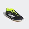 Fußballschuh ADIDAS PERFORMANCE "COPA COURT LEAGUE HALLEN-E FÜR KINDER", Gr. 35, core schwarz, cloud weiß, lucid lemon, Textil, Synthetik, sportlich, Schuhe, geeignet als Hallenschuhe