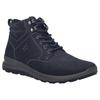 Winterboots JOSEF SEIBEL "Marley 53", Herren, Gr. 45, blau (dunkelblau), Nubukleder, Veloursleder, casual, Schuhe, Schnürboots, Trekkingschuh in Weite G