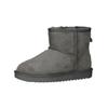 Stiefelette ARA "Ara Stiefelette Veloursleder", Damen, Gr. 39, grau, Veloursleder, casual, Schuhe