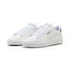 Sneaker PUMA "SMASH 3.0 L", Gr. 38, puma weiß, silber mist, plum jam, unifarben, sportlich, Schuhe
